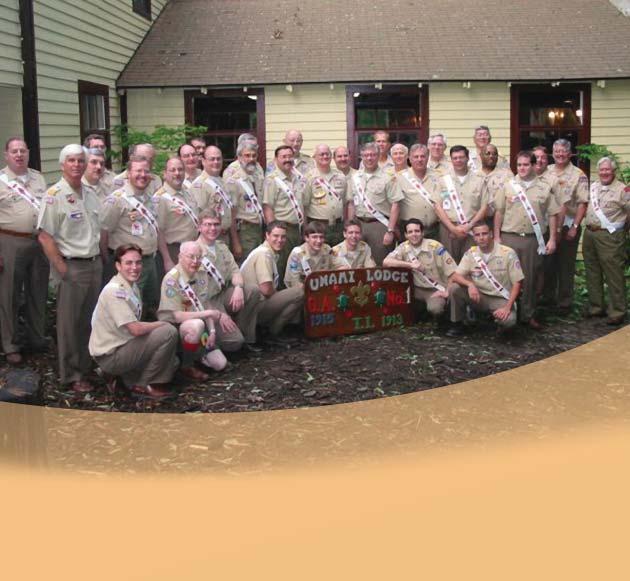 National OA committee at Treasure Island Scout Camp, Cradle of Liberty Council, Philadelphia, PA. The Order was born here in 1915.