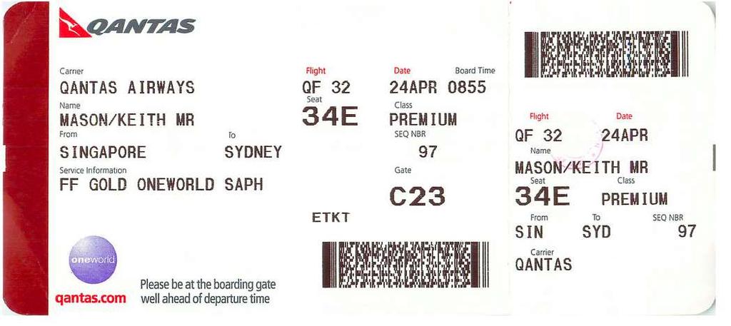 E-TICKET / PLANE TICKET NOW THAT YOU HAVE YOUR PLANE TICKET YOUR NAME TRAVEL FROM TRAVEL TO GATE NUMBER