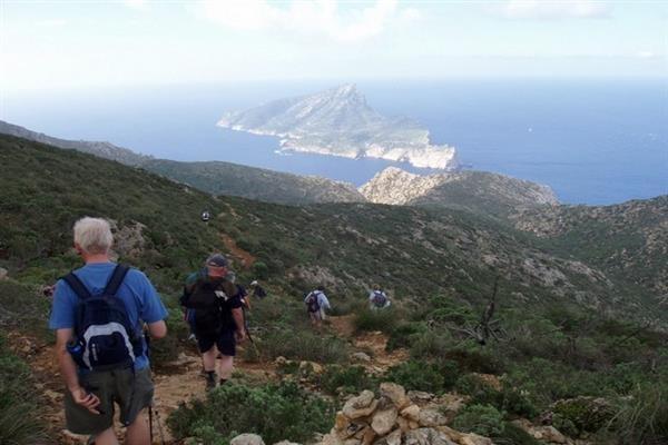 Walks may include: - COASTAL WALK TO CALA EN BASSET, THEN INLAND TO S'ARRACO - We follow the coastline north from San Telmo until we reach the pirate watch tower at Torre de Cala en Basset.