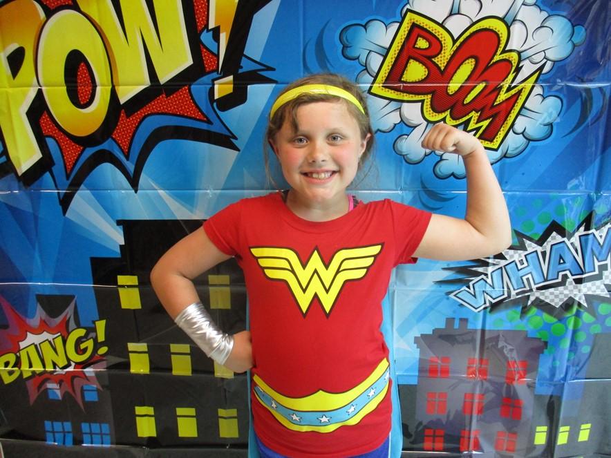 Cost per week is $60 per child, trips are optional and at various prices. Everyone is a Super Hero at our camp!