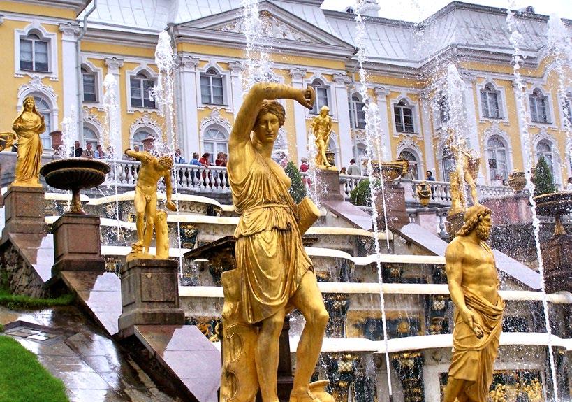 Helsinki St. Petersburg Moscow The Czar Route with Bolshoi Theatre and Sparrow Hills with Moscow University and we visit the Kremlin grounds and one of the cathedrals.