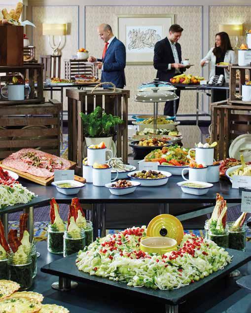FOOD AND BEVERAGE Meetings Imagined has been designed to suit your meeting needs and for each meeting purpose an array of intriguing and exciting food and beverage offering has been created.