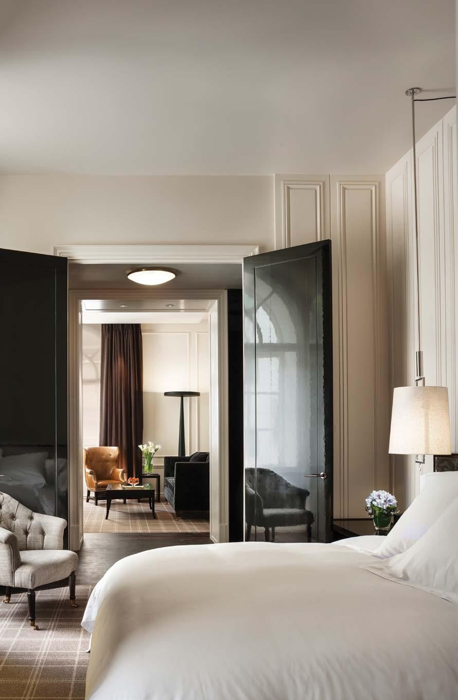 a british country home at its core, the hotel s 262 rooms and 44 suites are