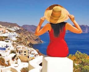 PACKAGE INCLUDES: 3 nights hotel accommodation in Athens 3 nights hotel accommodation in Mykonos 3 nights hotel accommodation in Santorini Half day