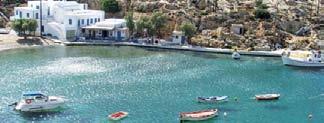 Visit the archaeological museum, the Arkoudes rocks at the entrance of the bay of Milos, the ancient theater near Tripiti, the catacombs and the wreck near Sarakiniko.