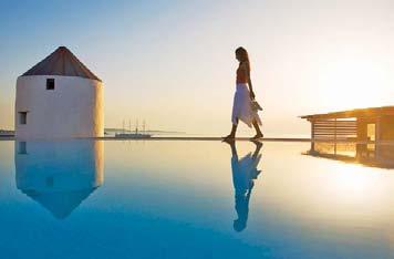 Early in the afternoon arrival to Mykonos island and transfer to your selected hotel.
