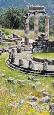 You will visit the archaeological site of Delphi known in antiquity as the center of the word, the Museum with the famous statue representing The Bronze Charioteer.