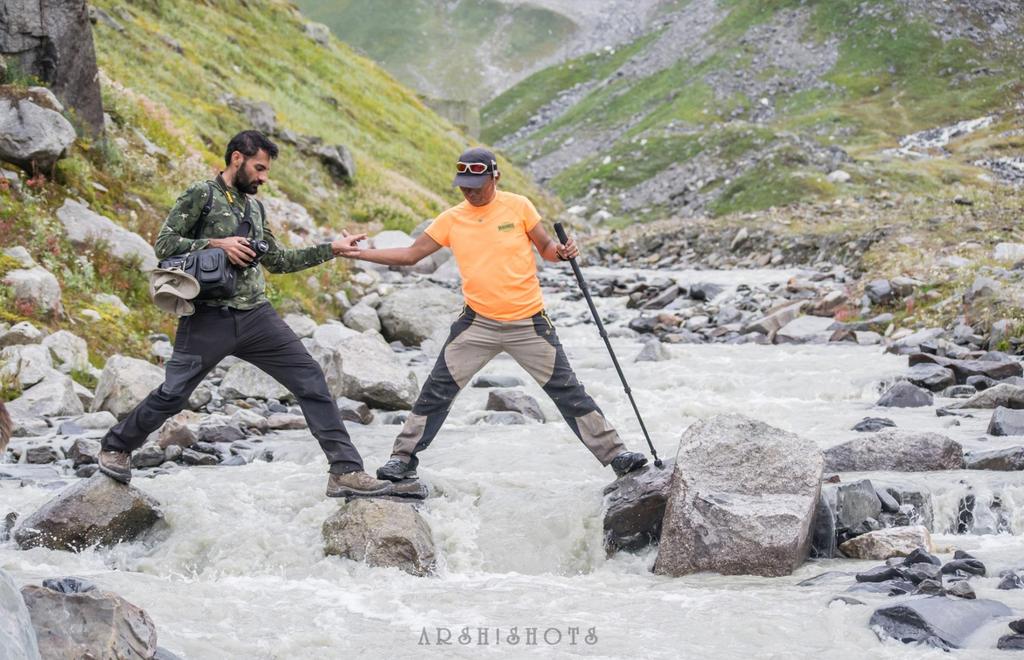 PROFESSIONAL TREK LEADS AND LOCAL GUIDES FEATURES We have a team of professional Trek leads and guides who are well versed with the region and keep safety of everyone as primary focus All of our trek