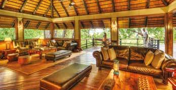 Facilities at Camp Moremi include a secluded swimming pool and sundeck, an elevated viewing platform with a breathtaking panorama of Xakanaxa Lagoon, and a thatched boma where