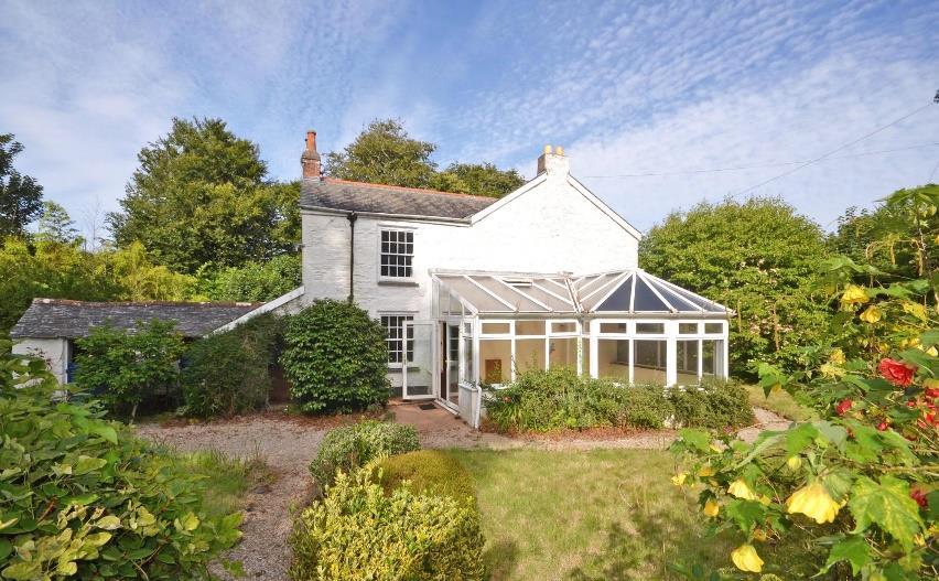 double fronted detached 4 bedroomed period farmhouse standing very privately in