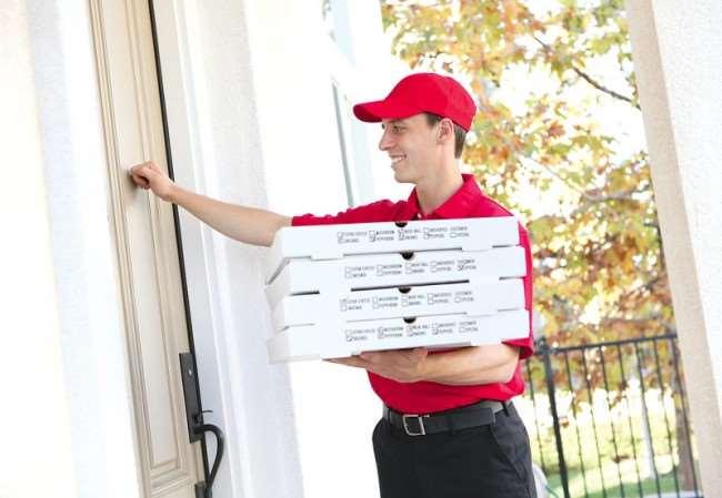 each year Home delivery: 50% of the population has