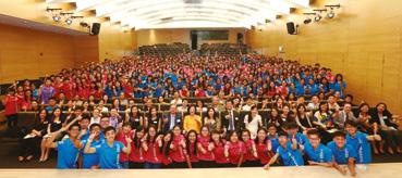 Fostering next generation Our long-term tourism development depends upon the participation of youngsters in Hong Kong.