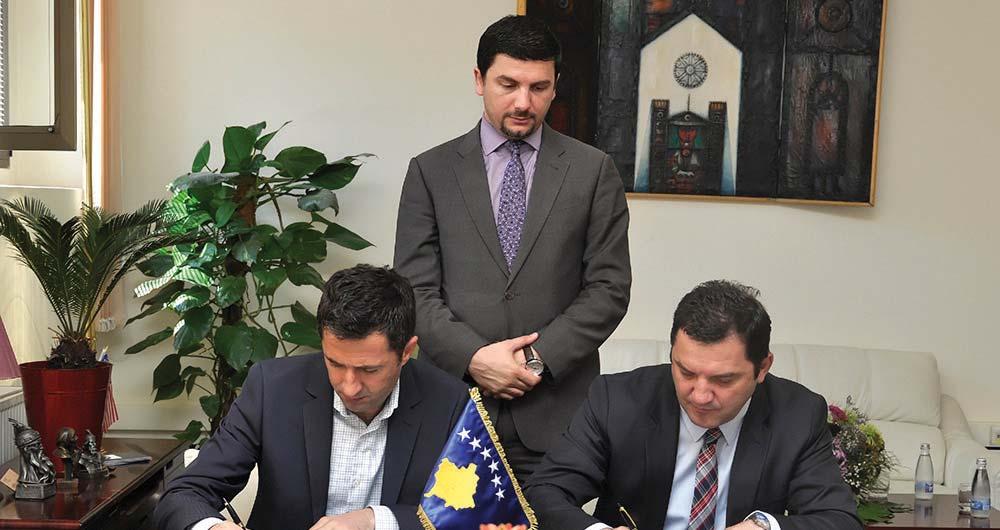 Memorandums of Cooperation have been signed with both mayors, with Mimoza Kusari Lila and with Nexhat Demaku. On behalf of MCYS the memorandum was signed by Permanent Secretary Veton Firzi.