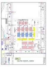 Provision of 9m² (3mx3m) floor spaces in prime location in exhibition hall.