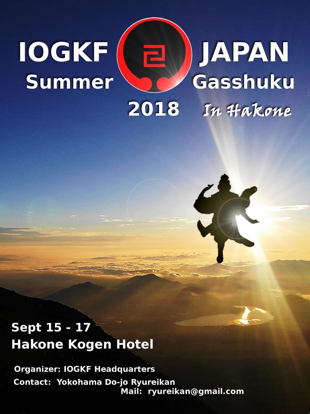 Hakone Kogen Hotel Organizer: IOGKF Headquarters International Okinawan