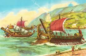 The Roman Navy The Romans, one of the