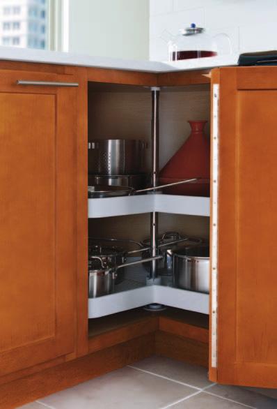 Smart Solutions You can never have too much storage in the kitchen, so we
