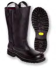or exceeds the requirements against the boot of NFPA 1971-2013 Standard on Shaft vapor exhaust vents help keep feet Protective Ensemble for Structural cool and dry Fire Fighting 2013 Edition; NFPA