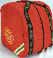 B Red Blue SPECIFY COLOR: Plain Red, Red with Maltese Cross or Royal Blue with Star of Life AJ093 Standard Turnout Gear Bag $62.