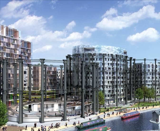 King s Cross Central numbers 739,690 sq m of mixed use development Up to 455,510 sq m offices Up to 45,925 sq m retail