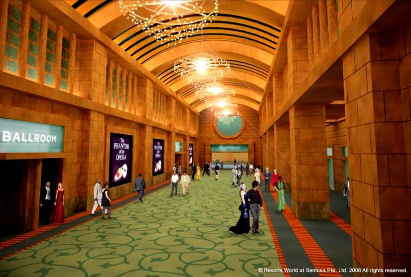 Meeting Facilities 35,000 delegates at any one time Grand Ballroom Column-free Grand Ballroom that seats 7,300 theatre-style and can be separated into 9 halls Function Rooms 22 uniquely-designed