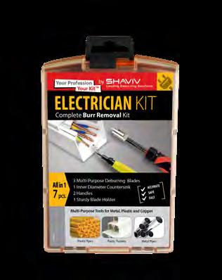 The PROFESSIONAL SERIES includes: Electrician Kit (EDP 90118) Plumber Kit (EDP 90119) Aluminum Works Kit (EDP 90120) Auto Burr Kit (EDP 90117) Do It