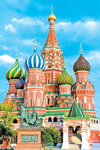 13 Cruise on River Seine Moscow - the Capital city. Enjoy the world famous Russian Circus. fter a buffet breakfast, check out and proceed to the train station to board the high speed train Sapsan.