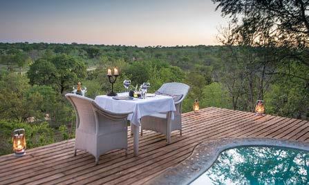 private deck and plunge pool, the lodge offers exclusive privacy.
