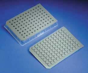 Molded Sealing Mats for Standard 96-Well Microplates Finneran Products Certified For Science TM Designed to fit Standard 96-Well Microplates Silicone provides excellent resealability, resists coring