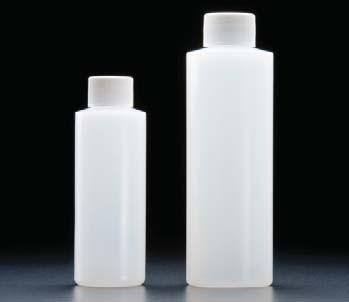 High Density Polyethylene Narrow Mouth Bottles Finneran Products Certified For Science TM - Preassembled with foamed polyethylene lined polypropylene closures - All HDPE bottles and jars are also