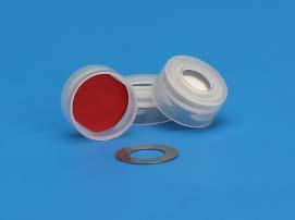 Snap Seal Vials, Patented, 12x32mm, 11mm Crimp Finish Closures Poly Crimp Seals - Patented The Finneran patented polypropylene Poly Crimp TM seal fits virtually any 12x32mm sample vial with a crimp