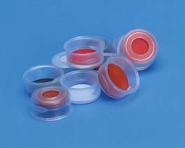 Snap Seal Vials, Patented, 12x32mm, 11mm Crimp Finish Closures Polypropylene GC Snap Top Caps GC Snap Top Caps were developed to handle the most volatile samples, providing a liquid airtight seal to