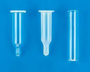 Versa Vials TM, 12x32mm, 9mm Opening Limited Volume Inserts All Glass Inserts are available Silanized.