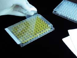 Sealing Films for Cell and Tissue Culture, ELISA, EIA, and Similar Assays Finneran Products Certified For Science TM AeraSeal sealing films minimize cross-contamination, spillage and evaporation.
