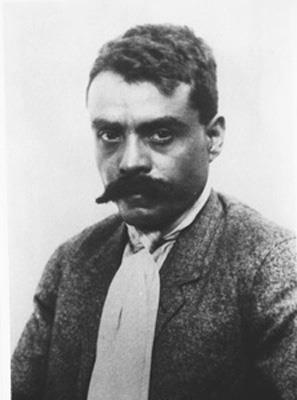 Emiliano Zapata 1880-1919 poor sharecropper of Mayan descent hero in the Mexican revolution of 1914-1915 Fought for justice for the