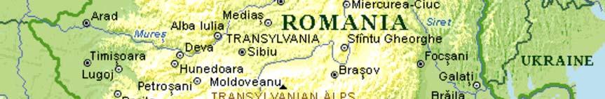 Romania is situated inside and outside of the Carpathians Arch, on the Danube (1075