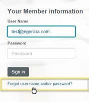 Click on the Forgotten password link 3.
