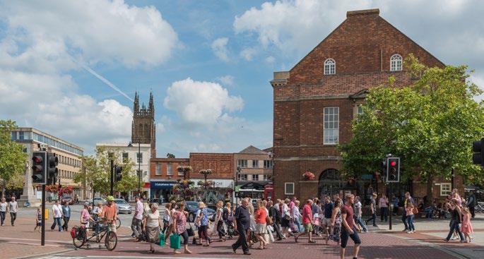 LOCATION Taunton is the County Town of Somerset and is located 49 miles south west of Bristol, 36 miles north east of Exeter and 153 miles west of London.