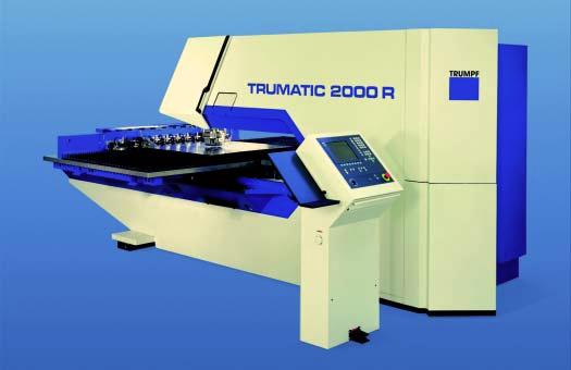 Compact, Quick and Intelligent New Concepts in Punching Technology The TRUMATIC 2000 ROTATION rounds off the TRUMPF range of punching machines and combines standards typical of TRUMPF with an