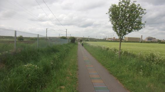 Between Babraham and Cambridge Biomedical Campus the case for a high quality route via Sawston is stronger than the case for a route past Wandlebury Country Park due to the higher population and the