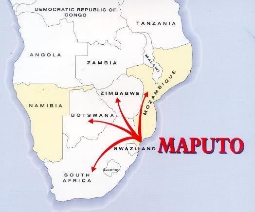 14. DP World Maputo Value Proposition Transshipment Potential: Ports in the region have limited draft.