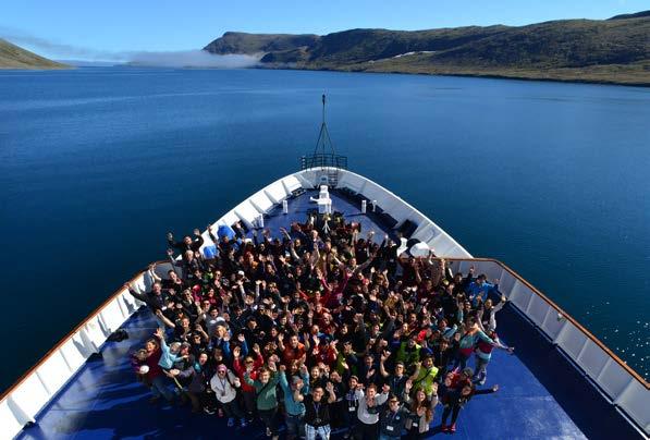 Welcome! Bienvenue! Tunngasugit! Students on Ice is very excited to welcome you aboard the Ocean Endeavour- our home for the next two weeks of discovery, learning and adventure!