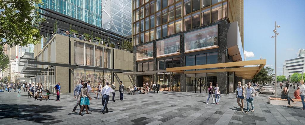 One Queen St Funding and return metrics Funding Development is to be fully funded from existing debt facilities Sale of 50% interest in ANZ Centre at 5.