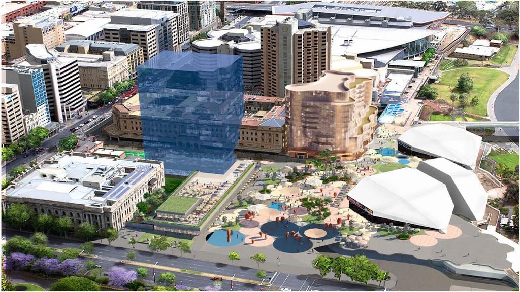 Update On Key Initiatives Adelaide Expansion Existing heritage building Adelaide Casino & Hotel expansion New Adelaide Convention Centre Upgraded Adelaide Festival Centre New