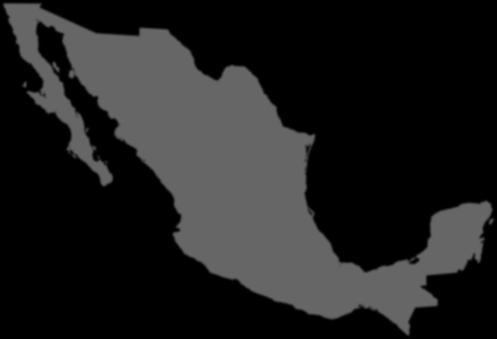 Map of Mexico s Advanced Manufacturing Tijuana Tecate Mexicali Nogales Hermosillo Ciudad Juarez Chihuahua Automotive Autoparts Aerospace Electric-Electronics Monclova Nuevo Laredo Los Mochis