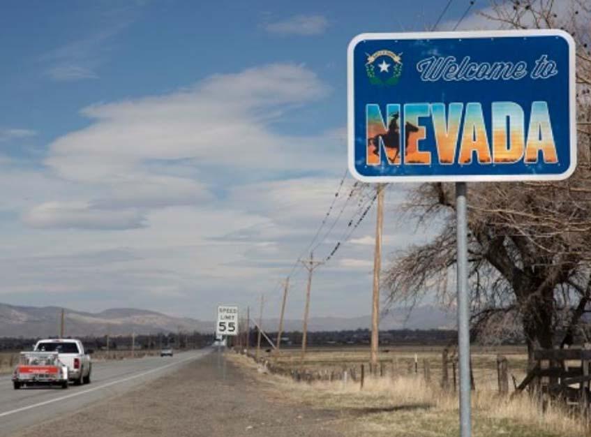 WELCOME TO NEVADA SIGN UPDATE ALL CONTRACTS HAVE BEEN EXECUTED STATEWIDE SIGN SUPPORT POLES ARE ON ORDER