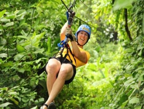 This day will be one of the most memorable of your trip! Mambo Combo Tour - (Rappelling & Rafting) Make the most of your vacation time!