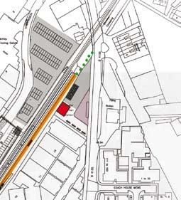 PROPOSED STATION CAR PARK 100 SPACES ACCESSED FROM STATION APPROACH BICESTER VILLAGE PARKING AS PLANNING PERMISSION BICESTER TOWN PROPOSED STATION CAR PARK 100 SPACES - ACCESSED FROM STATION APPROACH