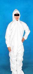 Coveralls WK-CLC019 SF Disposable Coverall 40-60gsm, with hood and boots Available