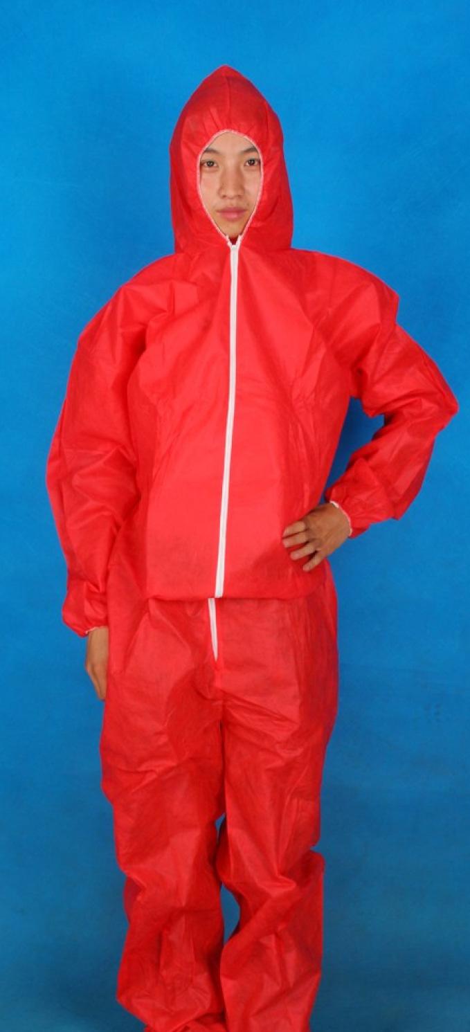 Coveralls WK-CLC003 SBPP Disposable Coverall 40-60gsm, with hood and boots Available in a range of sizes